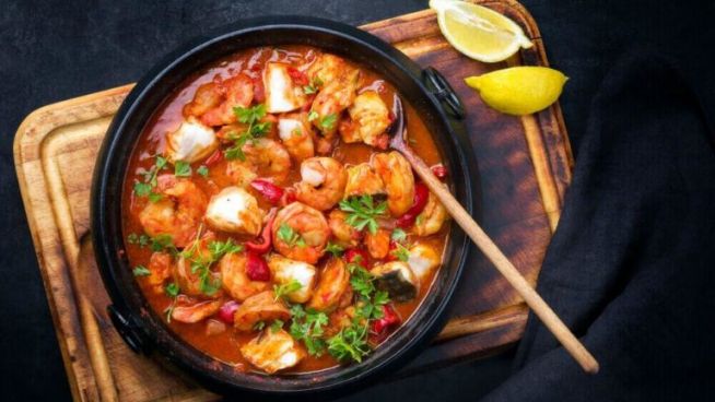 Spanischer Fischeintopf – Caldereta de Pescado – Spanien