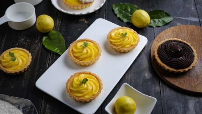 Zitronenkuchen – Tarte au Citron – Frankreich